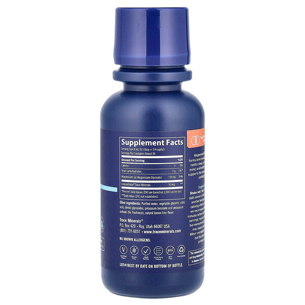 Trace Liquid Magnesium Glycinate Limon 237 ml