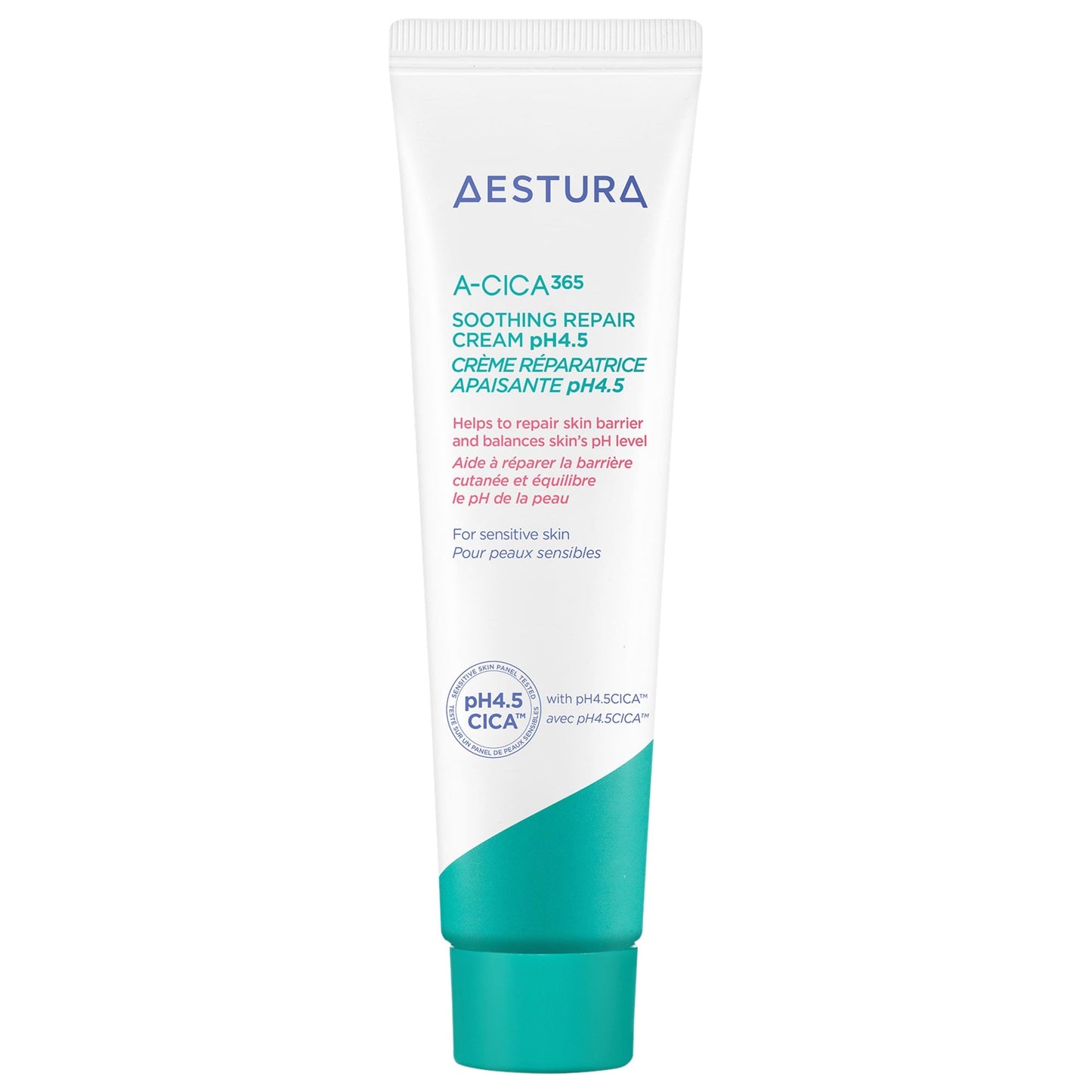 AESTURA A-CICA365 Yatışdırıcı Onarıcı Gel Krem Nəmləndirici pH4.5 Centella Asiatica və Panthenol ilə
