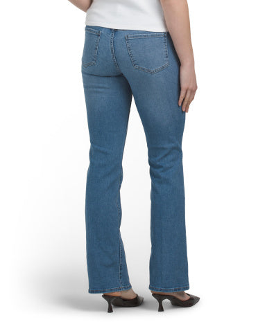 D. JEANS NEW YORK Yüksək Bel Bootcut Cins
