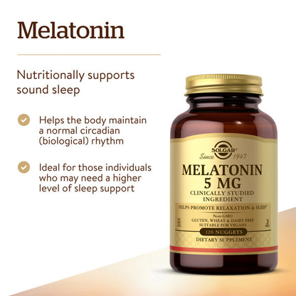 Solgar Melatonin 5 Mg 120 Kapsul