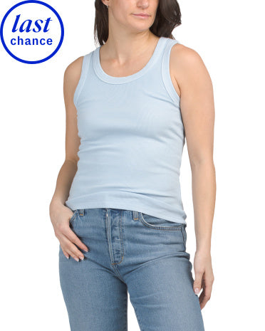 ACADEMY BRAND Essential Ribbed Tank Top Qadın Atleti
