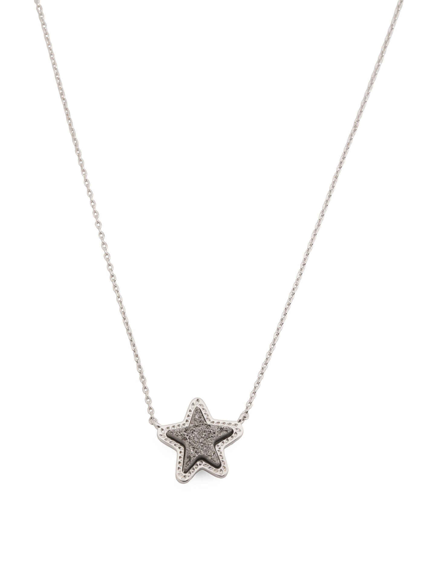 KENDRA SCOTT Silver Jae Star Qısa Boyunbağı