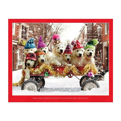 Puppies in a Wagon 500 Parçalı Yapboz