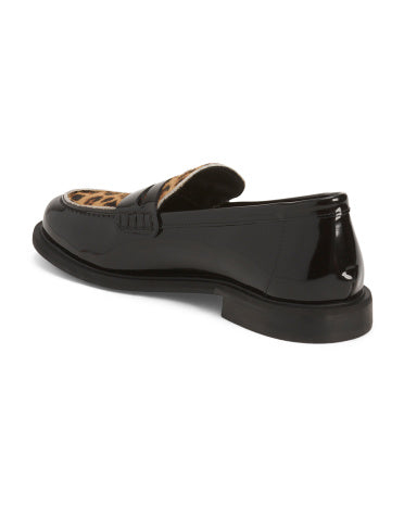 NILA &amp; NILA İtaliyada İmalatı Dəri Penny Loafer Ayaqqabı