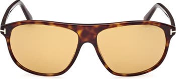 TOM FORD Prescott 60mm Kvadrat Günəş Eynəyi