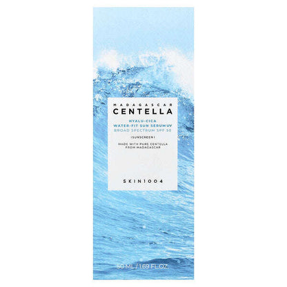 Skin1004 Madagaskar Centella Hyalu Cica Su Uyğun Günəş Serumu UV SPF 50 1.69 Fl Oz 50 Ml YoxYox