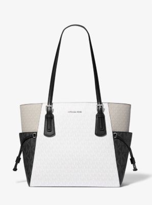 Michael Kors Voyager Böyük Rəngli Blok İmza Loqosu Çanta