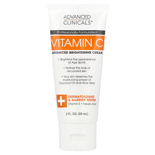 Advanced Clinicals Vitamin C Parlaqlaşdırıcı Krem 59 ml