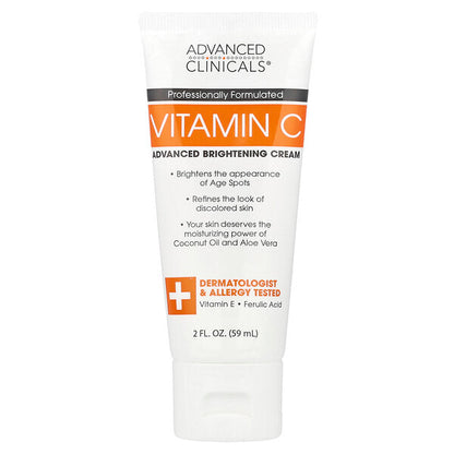 Advanced Clinicals Vitamin C Parlaqlaşdırıcı Krem 59 ml