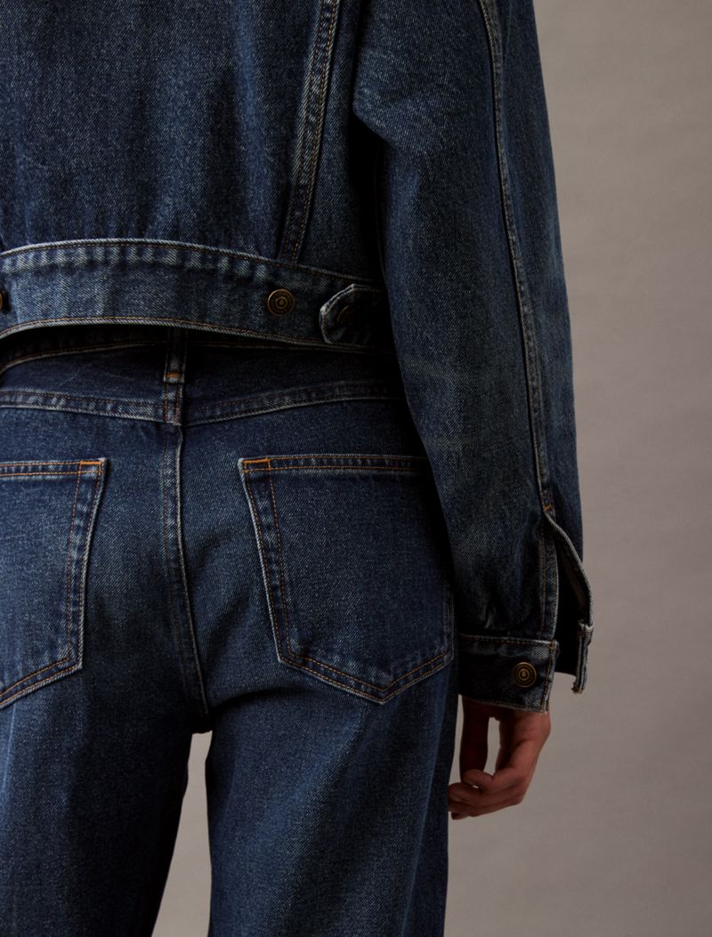 Calvin Klein 90s Denim Trucker Gödəkçəsi