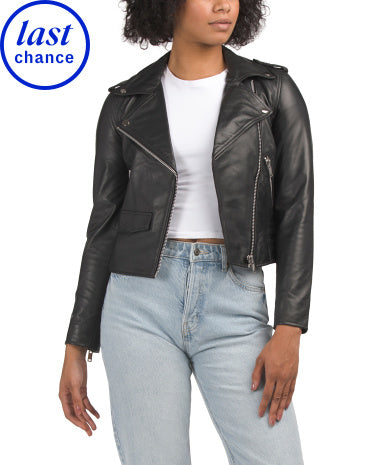 WALTER BAKER Leather Liz Gödəkçəsi