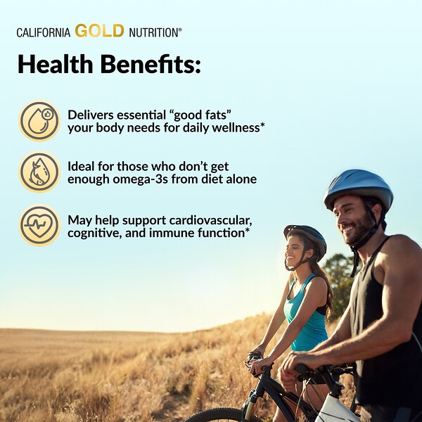 California Gold Nutrition Omega-3 Premium Balıq Yağı 240 Balıq Jelatini Softgel