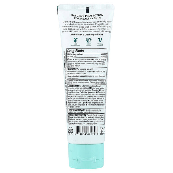 Badger Daily Mineral Günəş Kremi SPF 50 118ml
