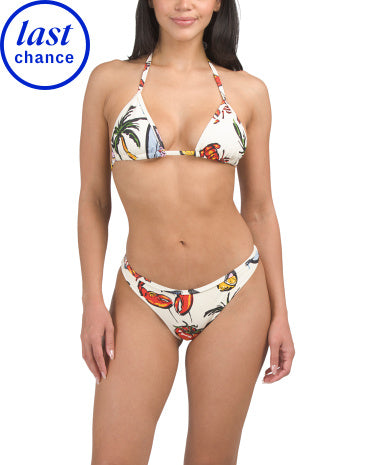 VACANCY CO İki Parçalı Rifleli Bikini Üstü və Altı