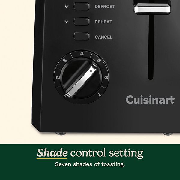 Cuisinart® Kompakt 2 Dilim Tosterlə