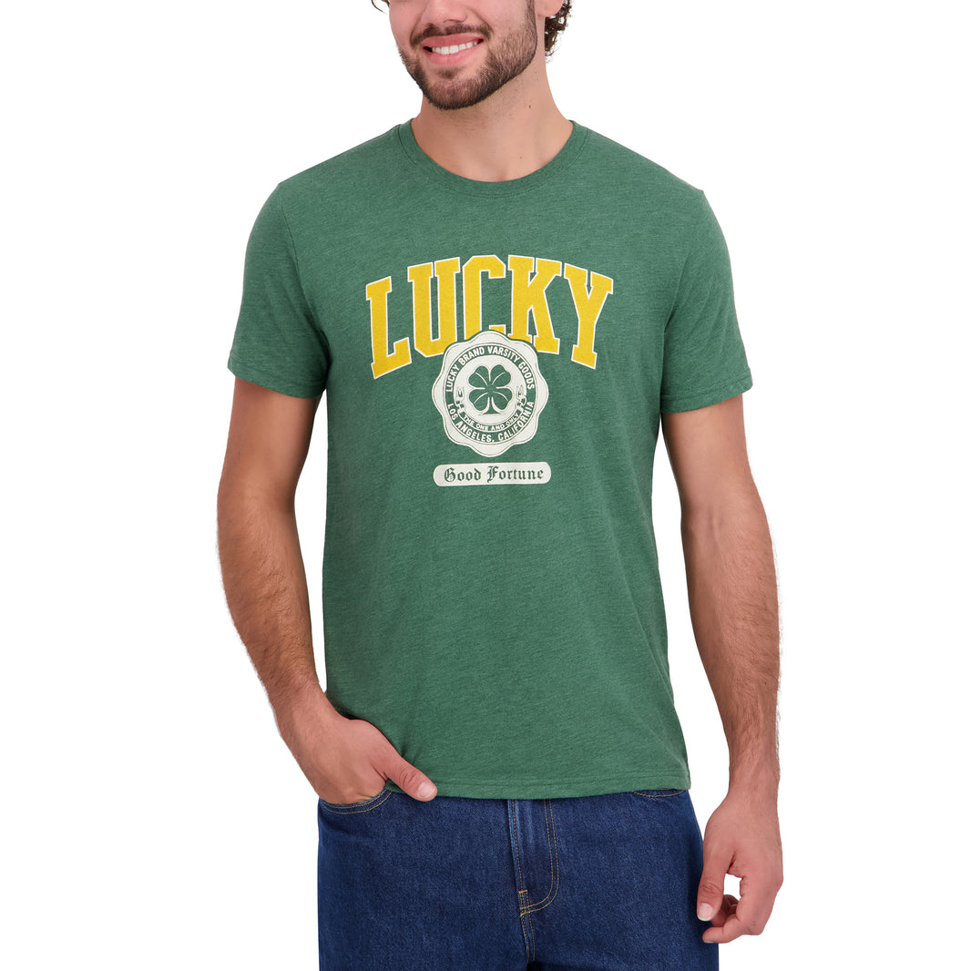 Lucky Kişi Qrafik Köynəyi