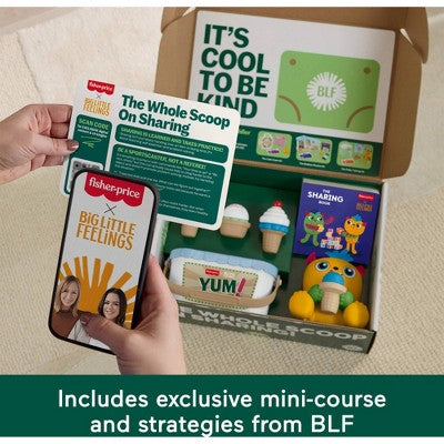 Fisher-Price Big Little Feelings Paylaşım Dəsti: Balaca Uşaqlar üçün Oyuncaqlar və Məsləhətlər