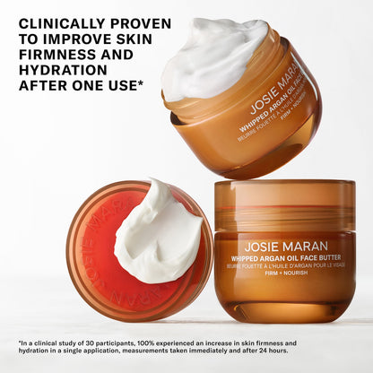 JOSIE MARAN Çırpılmış Argan Yağı Sıxlaşdırıcı + Nəmləndirici Üz Kremi