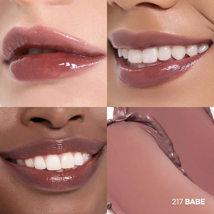 Laka Bonding Glow Yüksək Parlaqlıqlı Parlaq Dodaq Boyası