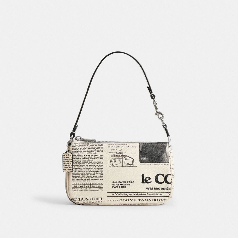 Coach Nolita 19 Qəzetə Naxışlı Çanta