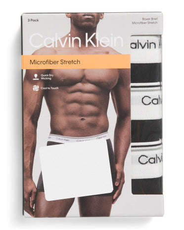 Signature 3-Pack Mikrofiber Stretch Balance Kişi Boxer Briefs