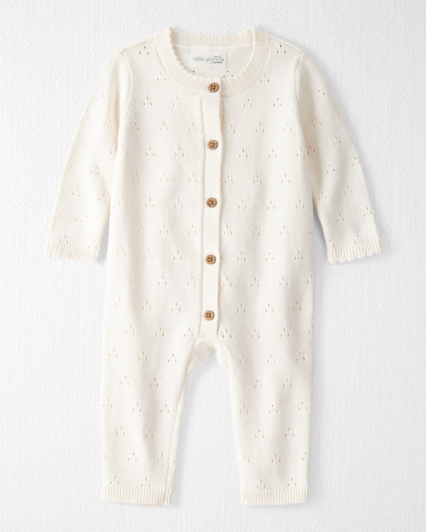 Carter's Qız Uşaq Üzv Pambıq Sweater Örəkçə Jumpsuit