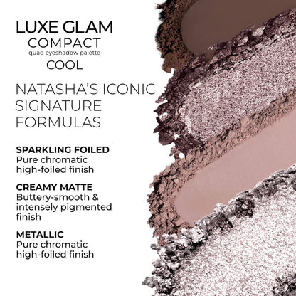 NATASHA DENONA Luxe Glam Compact Quad Göz Kölgəsi Paletası