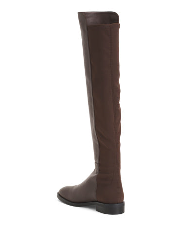 STUART WEITZMAN Made In Spain Dəri Keelan Şəhər Çəkmələri