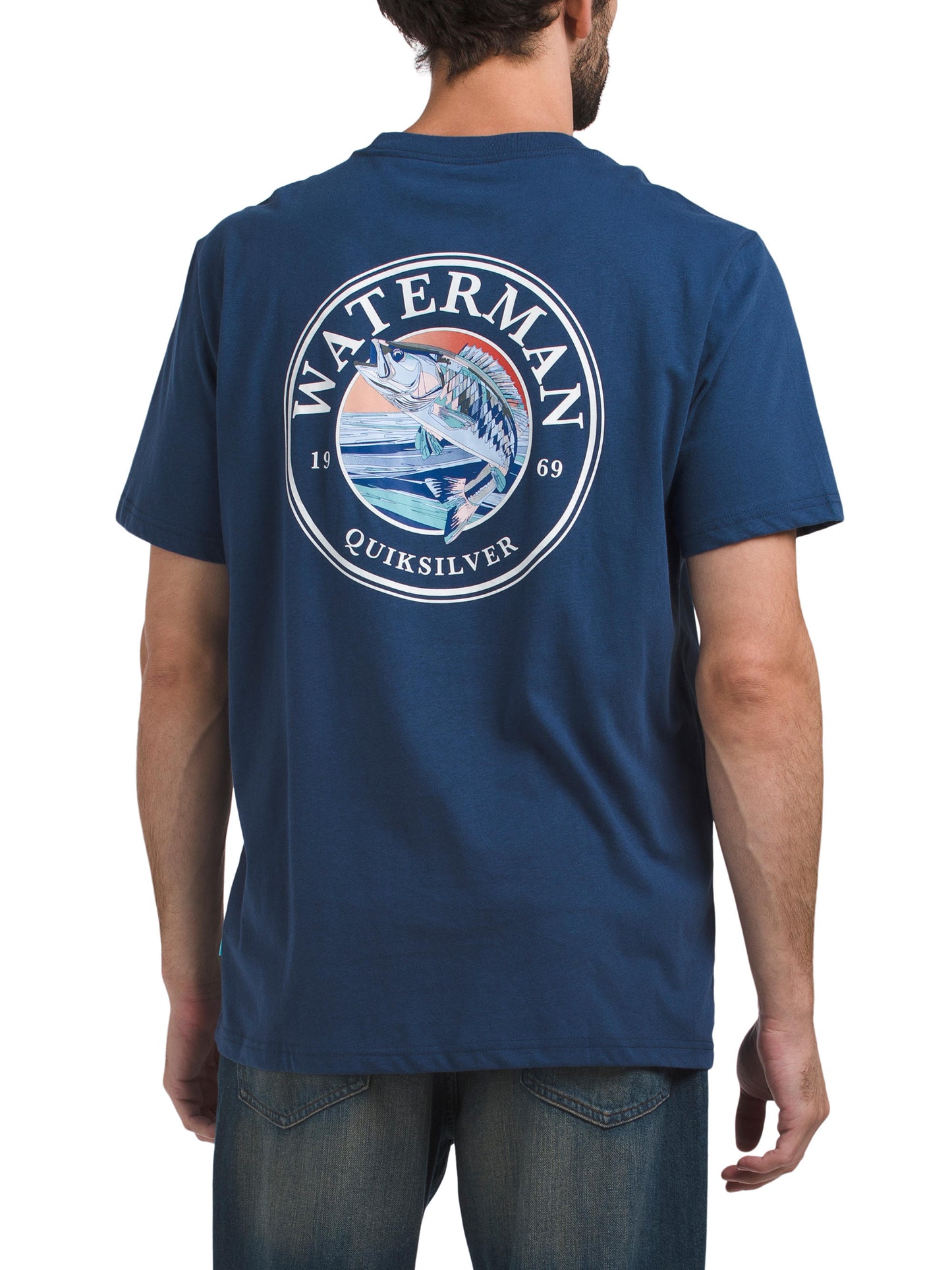 QUIKSILVER WATERMAN Gentleman Qrafik Köynəyi