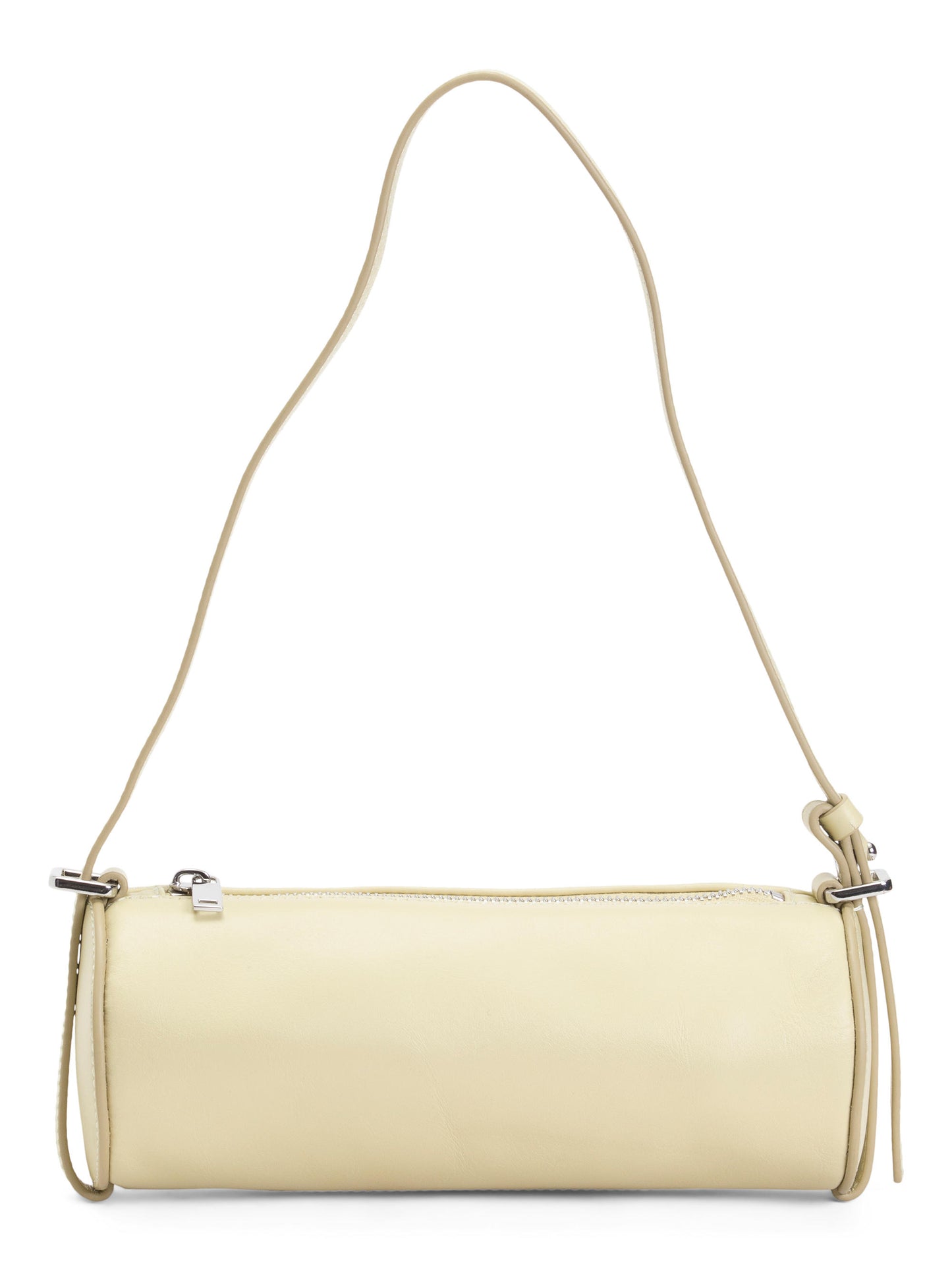 WALTER BAKER Leather Quinn Barrel Shoulder Bag