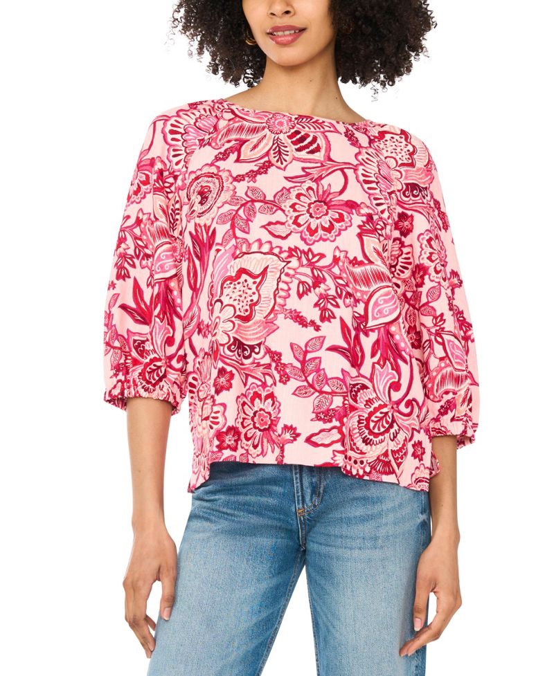 Vince Camuto Qadın Crewneck Üstü