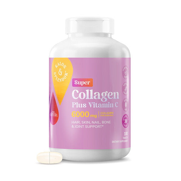 21st Century Kalos Splendor Super Collagen Plus C Vitamini 180 Tablet