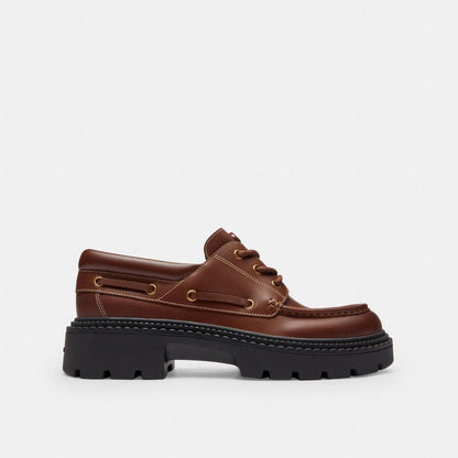 Coach Lug Sole Tekne Ayaqqabısı