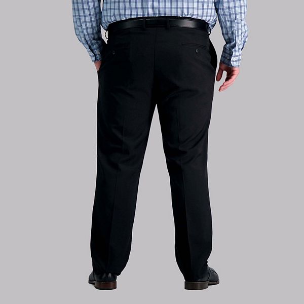 Haggar® Premium Comfort Böyük Ölçülü Düz Kesim Düz Ön Klassik Şalvar