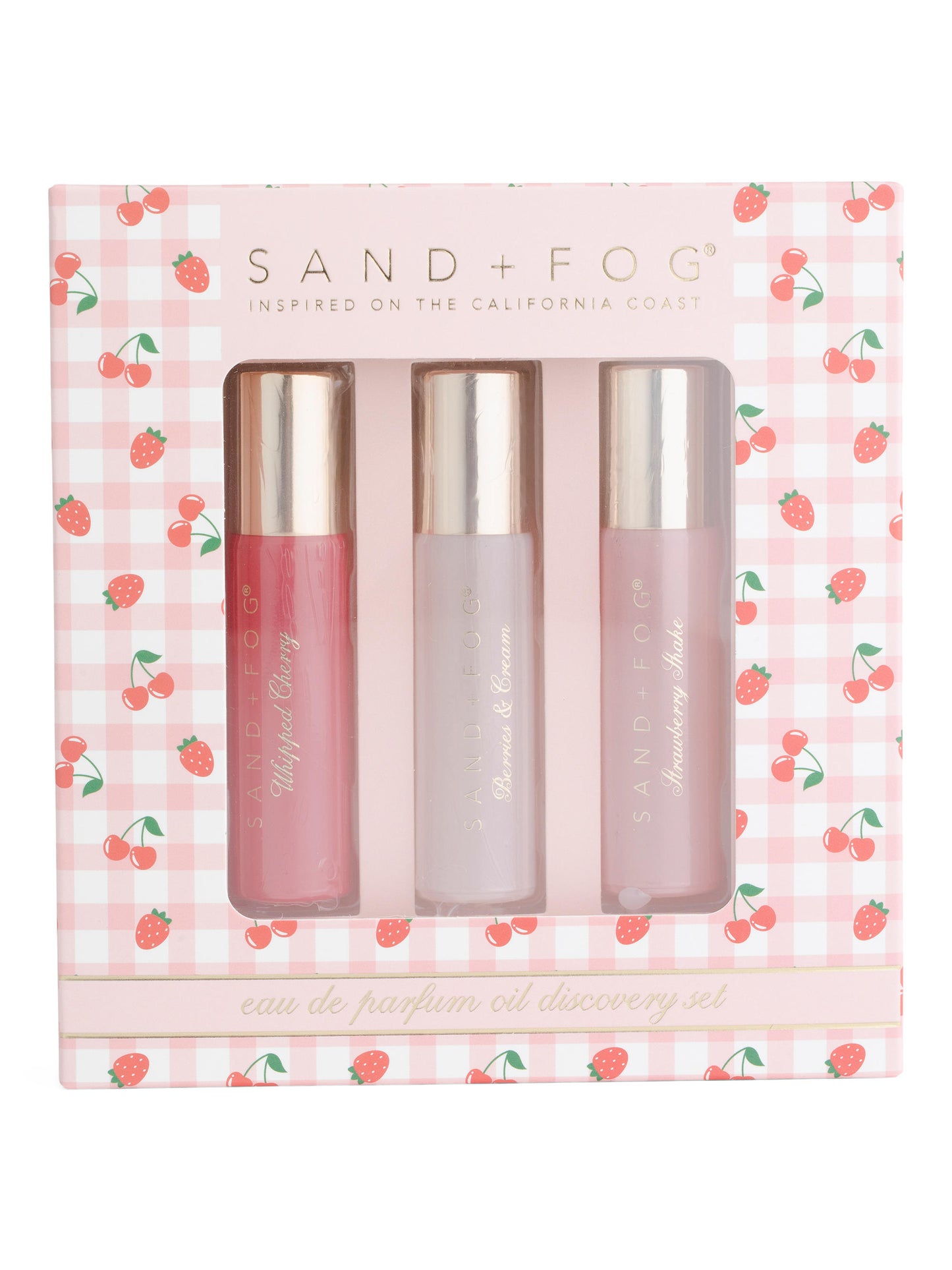 SAND AND FOG 3 Parça Qarışıq Eau De Parfum Yağı Roller Seti