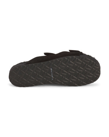MANEBI İspaniyada Hazırlanmış Süet Sandal Faux Kürk Astarı ilə