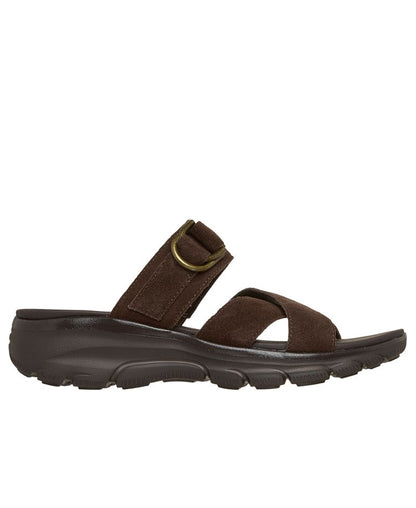 Skechers Qadın Relaxed Fit: Easy Going - Simply Dreamy Sürüşkən Sandalları