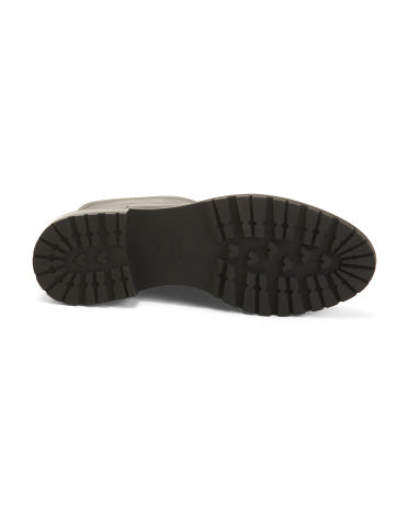 STUART WEITZMAN Leather City Zip Çəkmələri