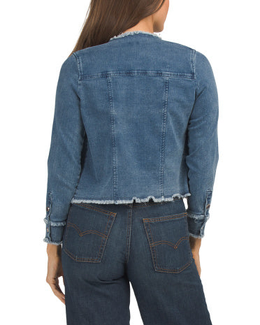 ECRU Qadın Denim Gödəkçə