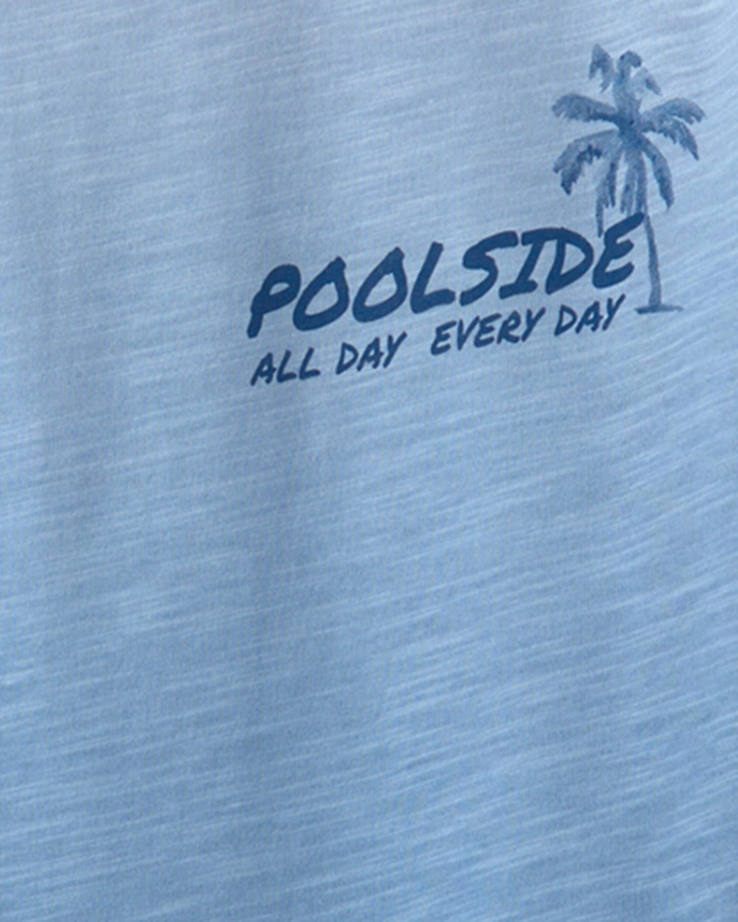 OshKosh B'gosh Oğlan 'Poolside' Ombre Qrafik Köynəyi - Mavi