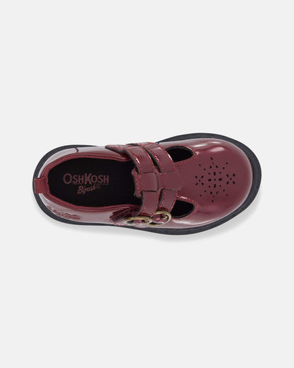 OshKosh B'gosh Uşaq Qız Tokalı Platform Gündəlik Ayaqqabısı - Bordo