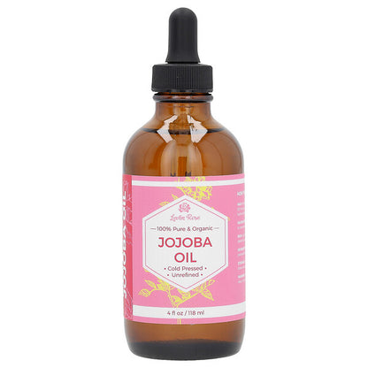 Leven Rose 100% Təmiz Bioloji Jojoba Yağı 4 Fl Oz 118 Ml