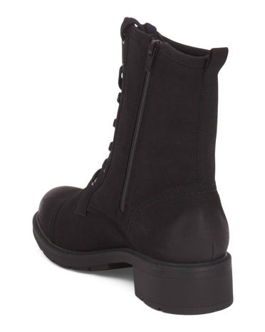 CLARKS COLLECTION Nubuck Dəri Hearth Maye Rahat Çəkmə