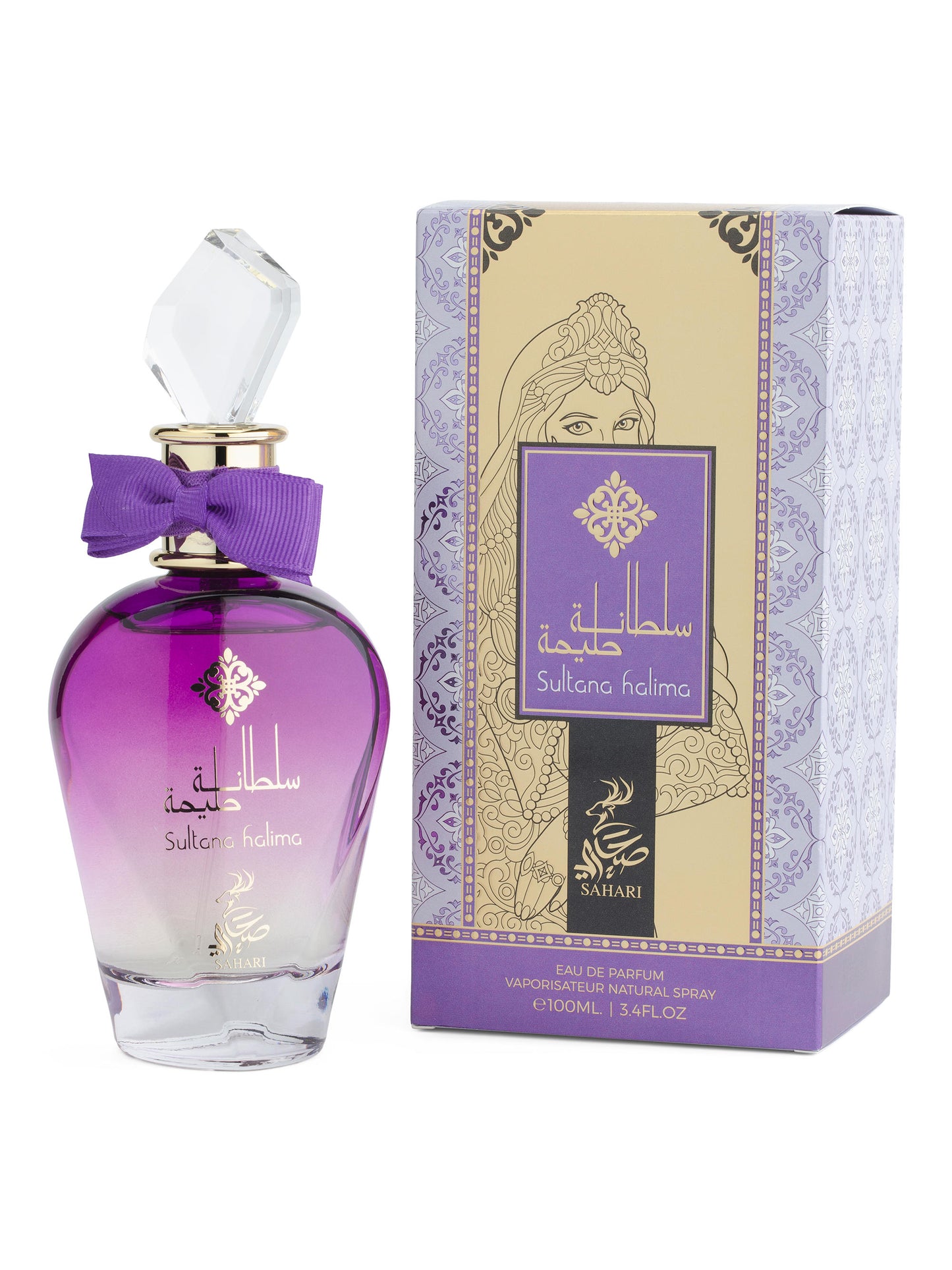 SAHARI PERFUME 3.4oz Sultana Halima Eau De Parfum