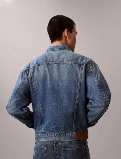 Calvin Klein 90s Denim Trucker Gödəkçəsi