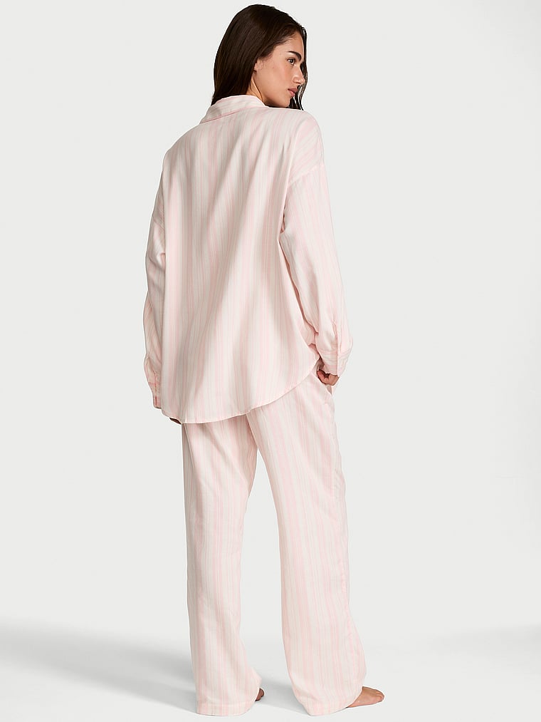 Victoria's Secret Modal-Pambıq Uzun Pijama Dəsti