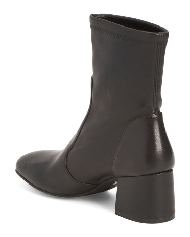 STUART WEITZMAN İspaniyada İstehsal Dəri Sleek 60 Çorap Çəkmə