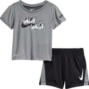 Nike Uşaq Dropset Qrafik Köynək və Şort Dəsti