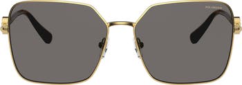 Versace 59mm Polarlaşdırılmış Kvadrat Günəş Eynəyi
