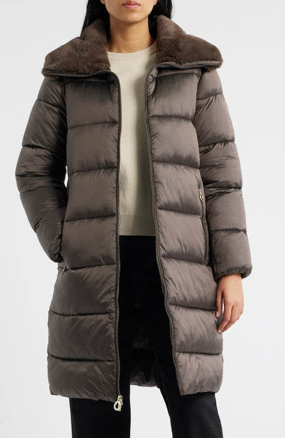 BCBG Missy Nilon Yastıqlı Gödəkçə